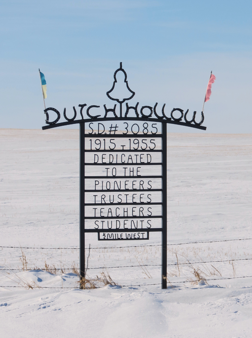 Dutch Hollow School District 3085, 1915-1955, Southwest Section 25 Township 4 Range 28 West of the 2nd Meridian, 7km south of Willow Bunch on Highway 36,  - Saskatchewan Gen Web - One room School Project